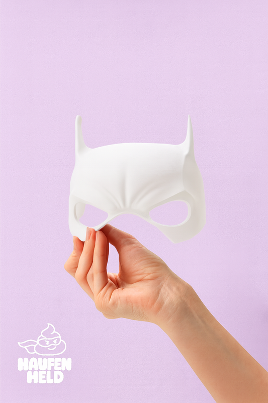 Haufenheld Mask – dein Gassi-Superpower