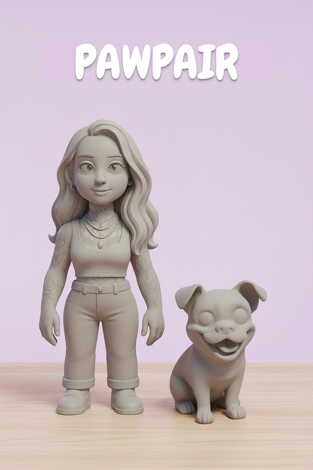 PAWPAIR – Dein persönliches 3D-Duo aus dir & deinem Vierbeiner