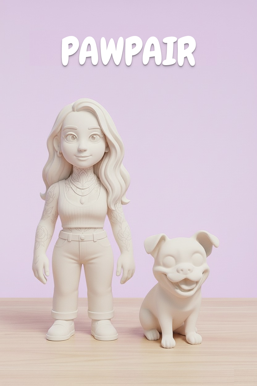 PAWPAIR – Dein persönliches 3D-Duo aus dir & deinem Vierbeiner