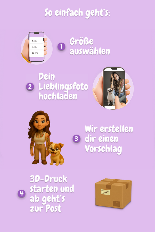 PAWPAIR – Dein persönliches 3D-Duo aus dir & deinem Vierbeiner