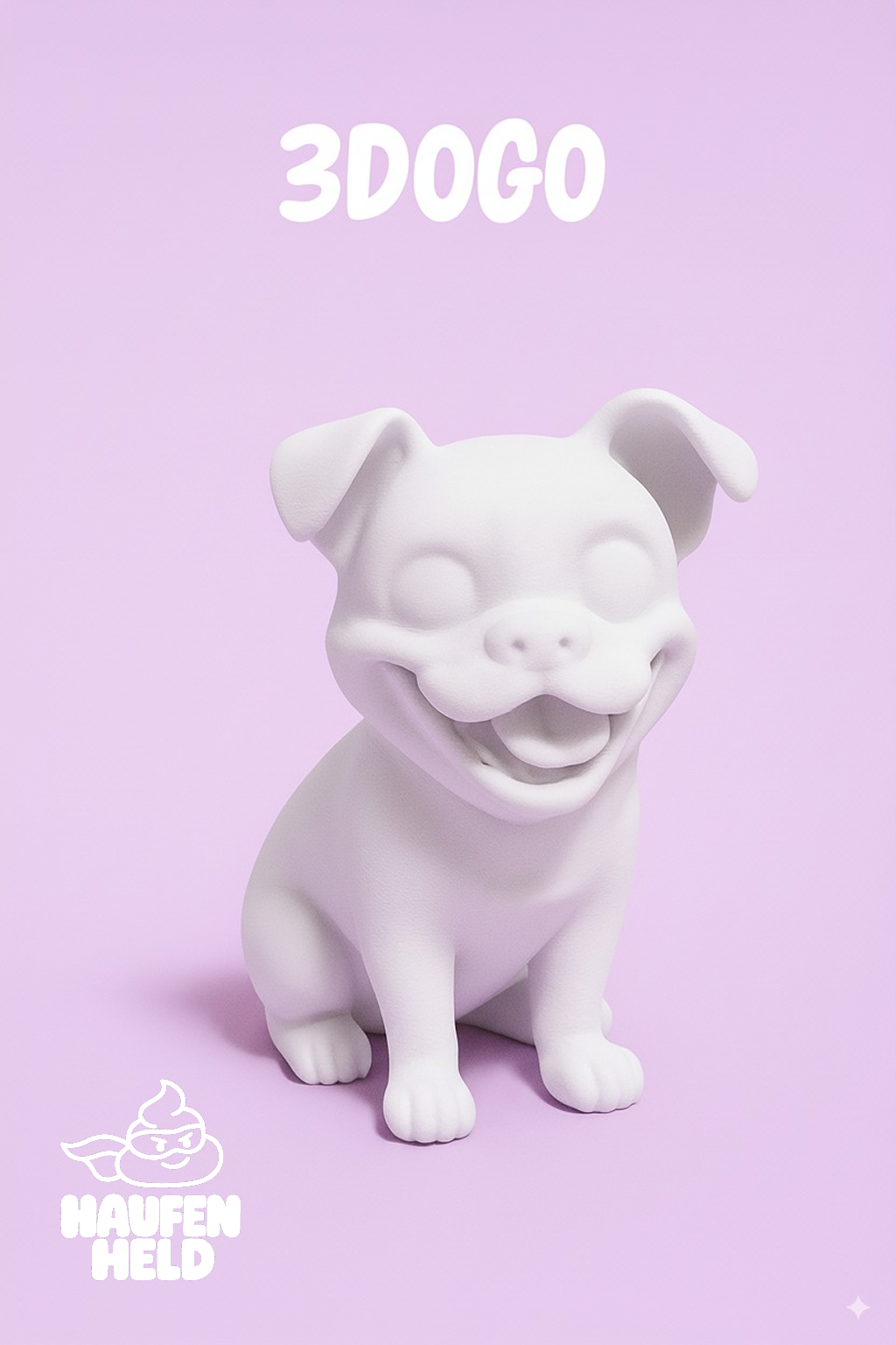 Dein Hund als 3D-Actionfigur personalisiertes Unikat aus deinem Foto