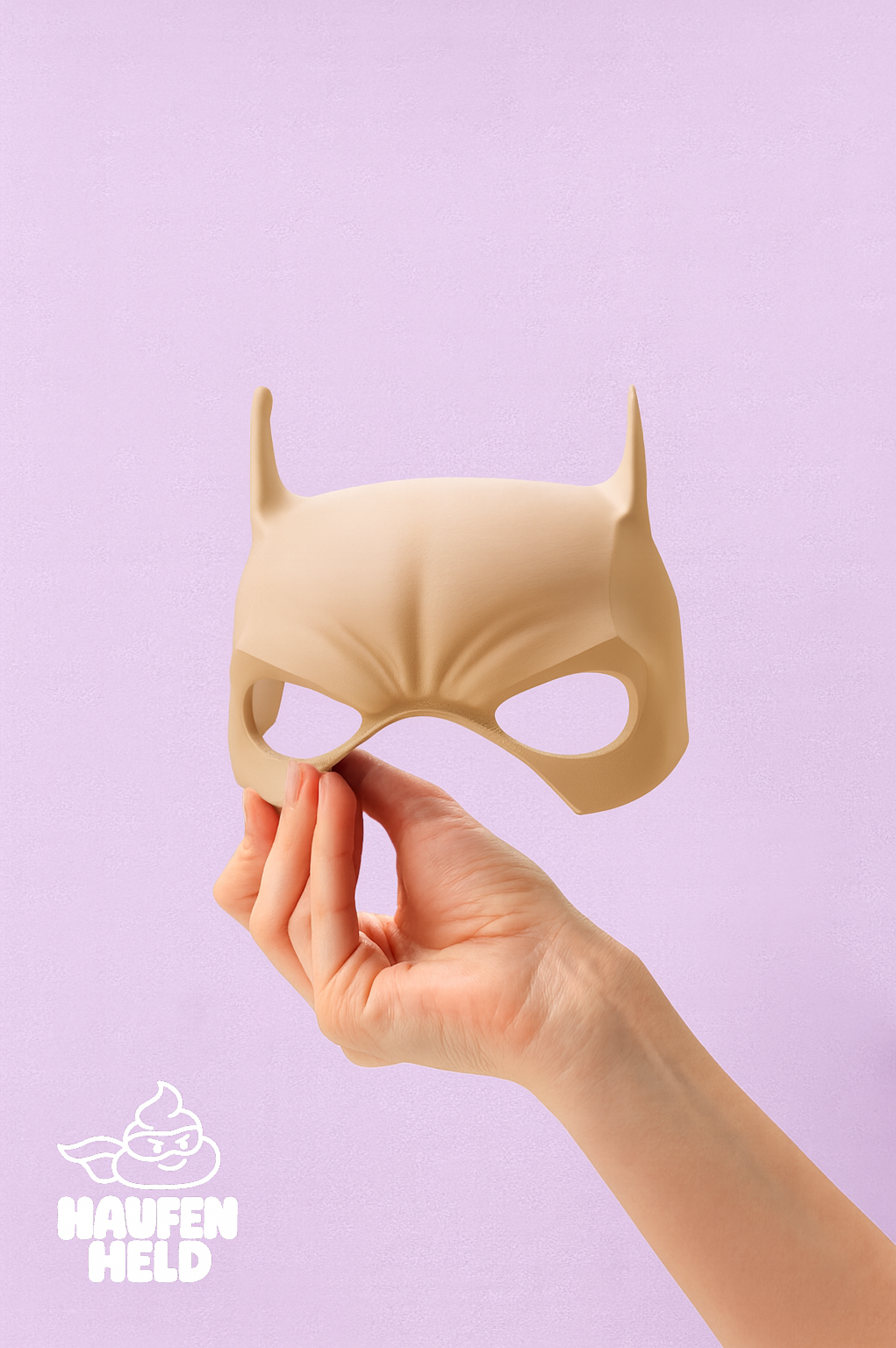 Haufenheld Mask – dein Gassi-Superpower